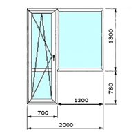 установка пластиковых окон с балконом в Волжском - цены